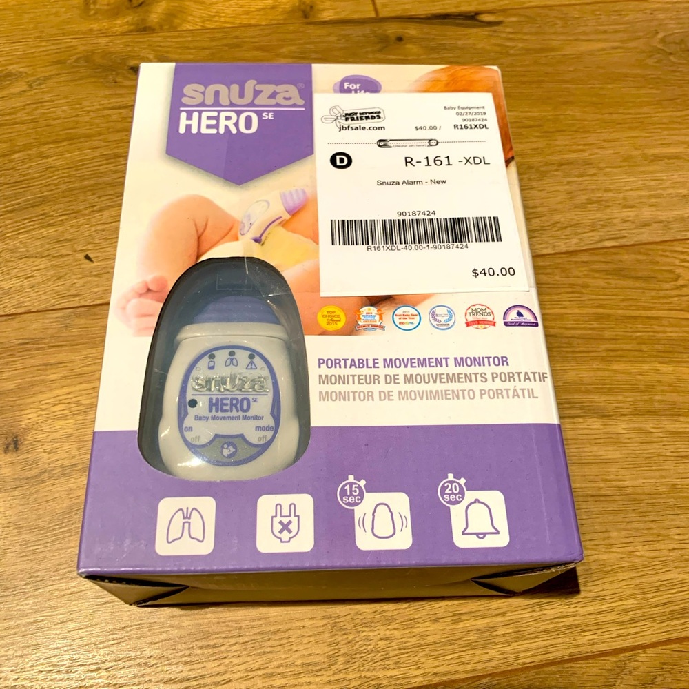 Snuza Hero breathe monitor